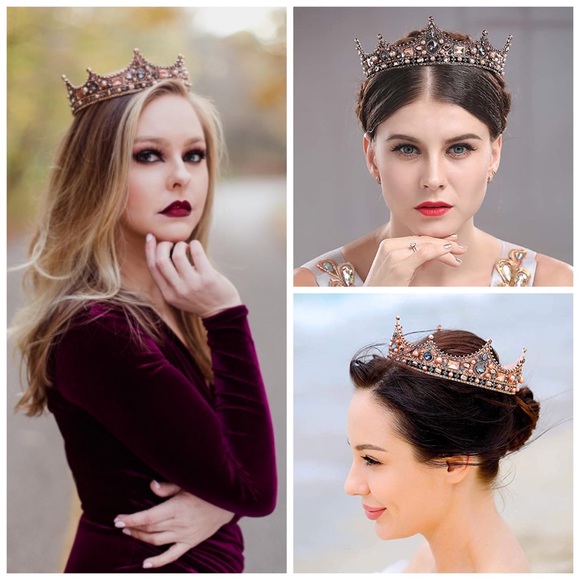 Medieval Renaissance Baroque Royal Jeweled Crown main image 16